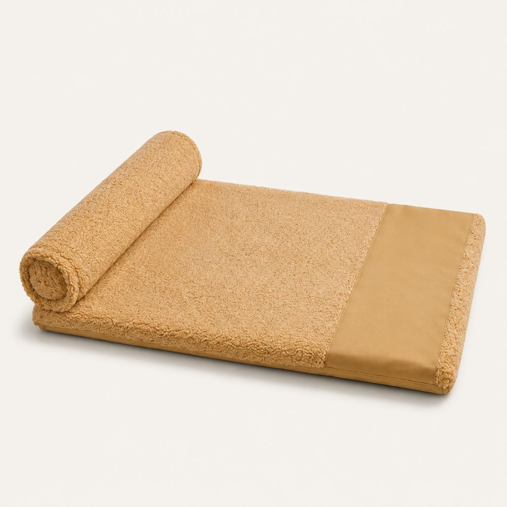 Coussin orthopédique pour chien beige