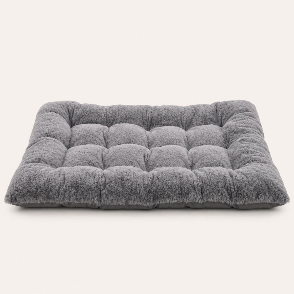 Tapis pour chien XXL doux gris 120x60 cm