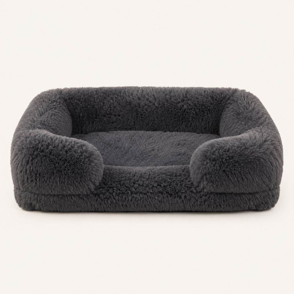 Canapé pour chien noir en coton
