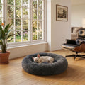 Coussin apaisant pour chien noir